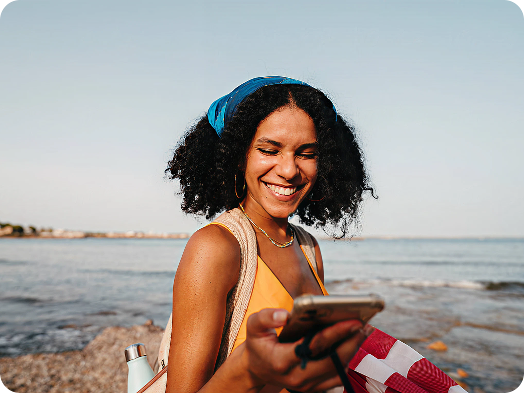 Vacation lifestyle illustration